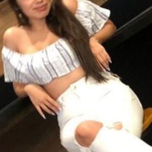 White & blue off the shoulder crop top